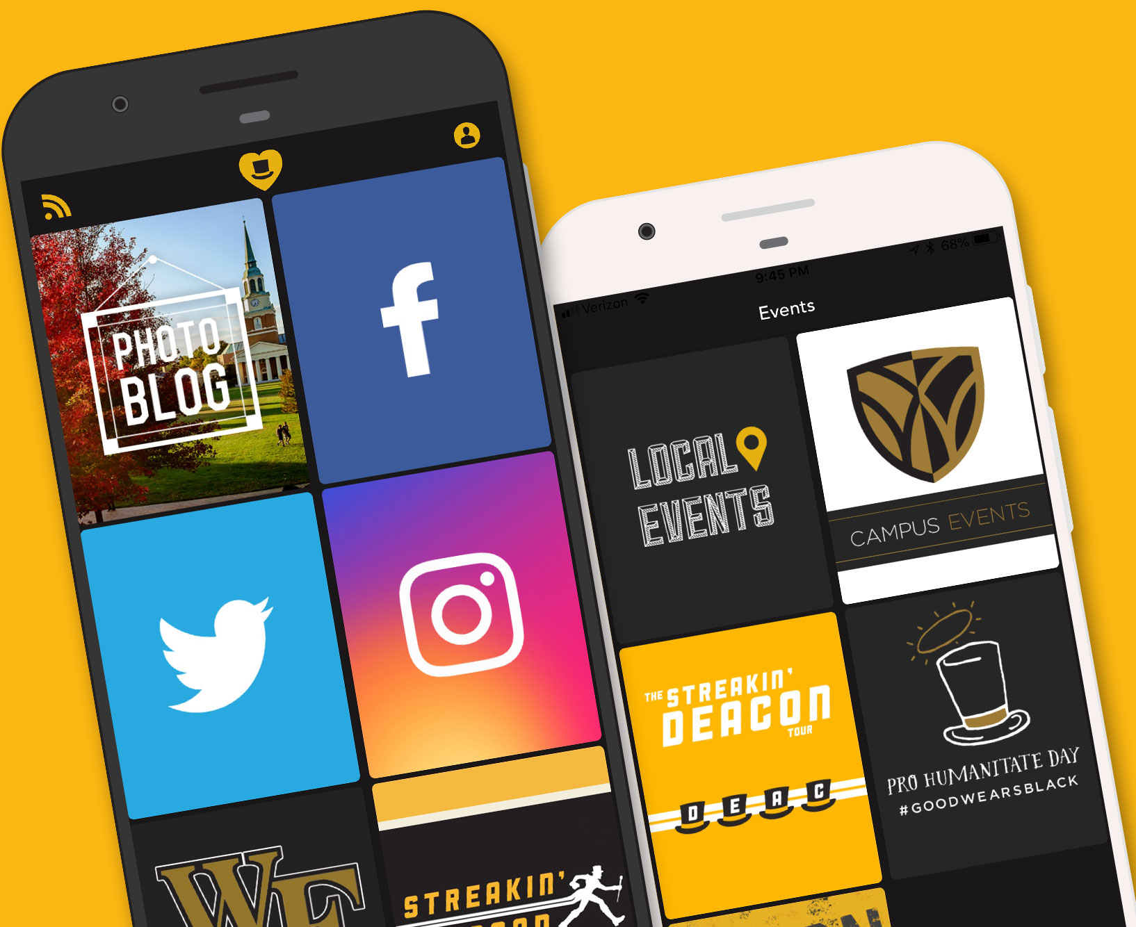 Wake Forest University Mobile app