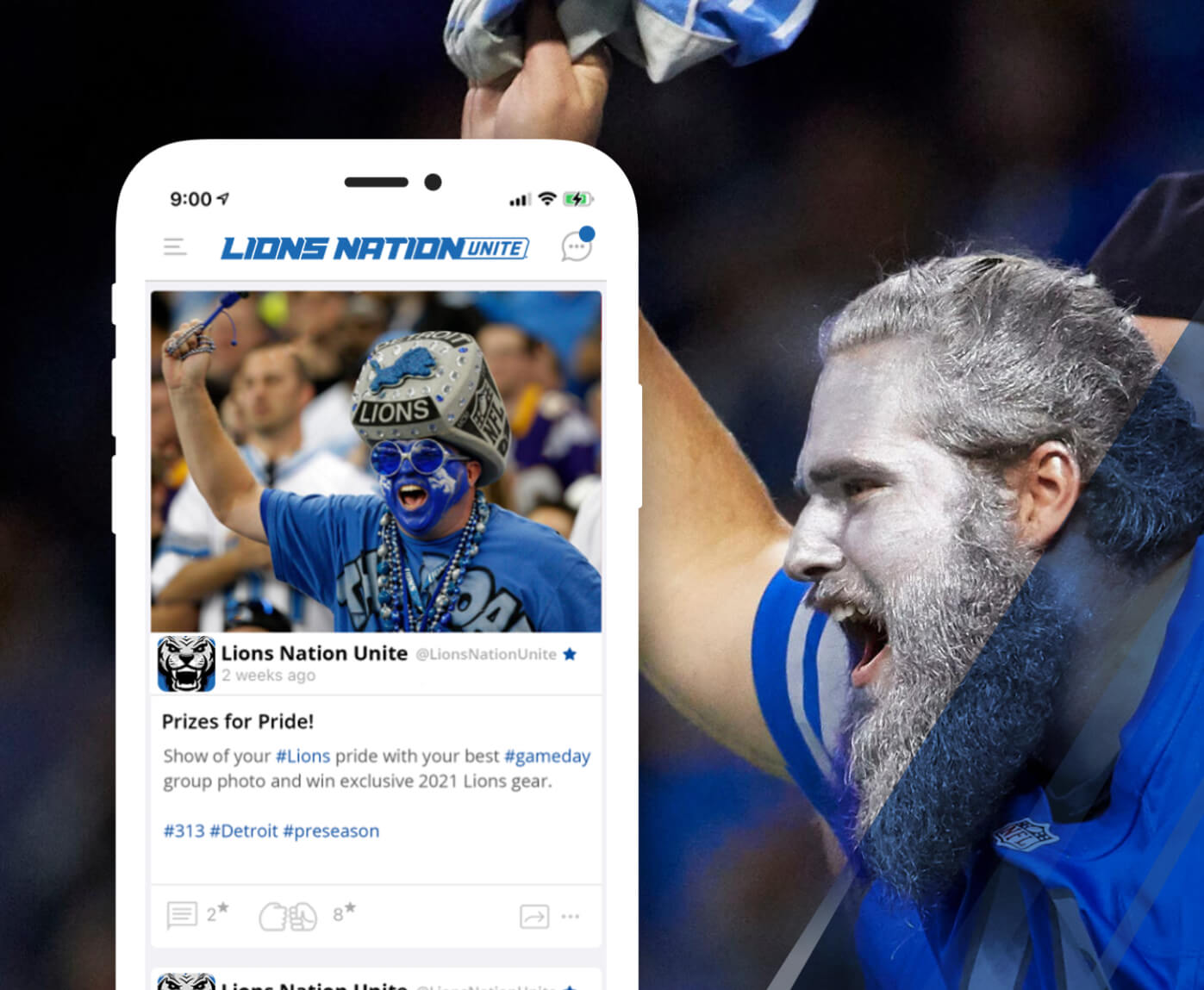 Lions nation unite