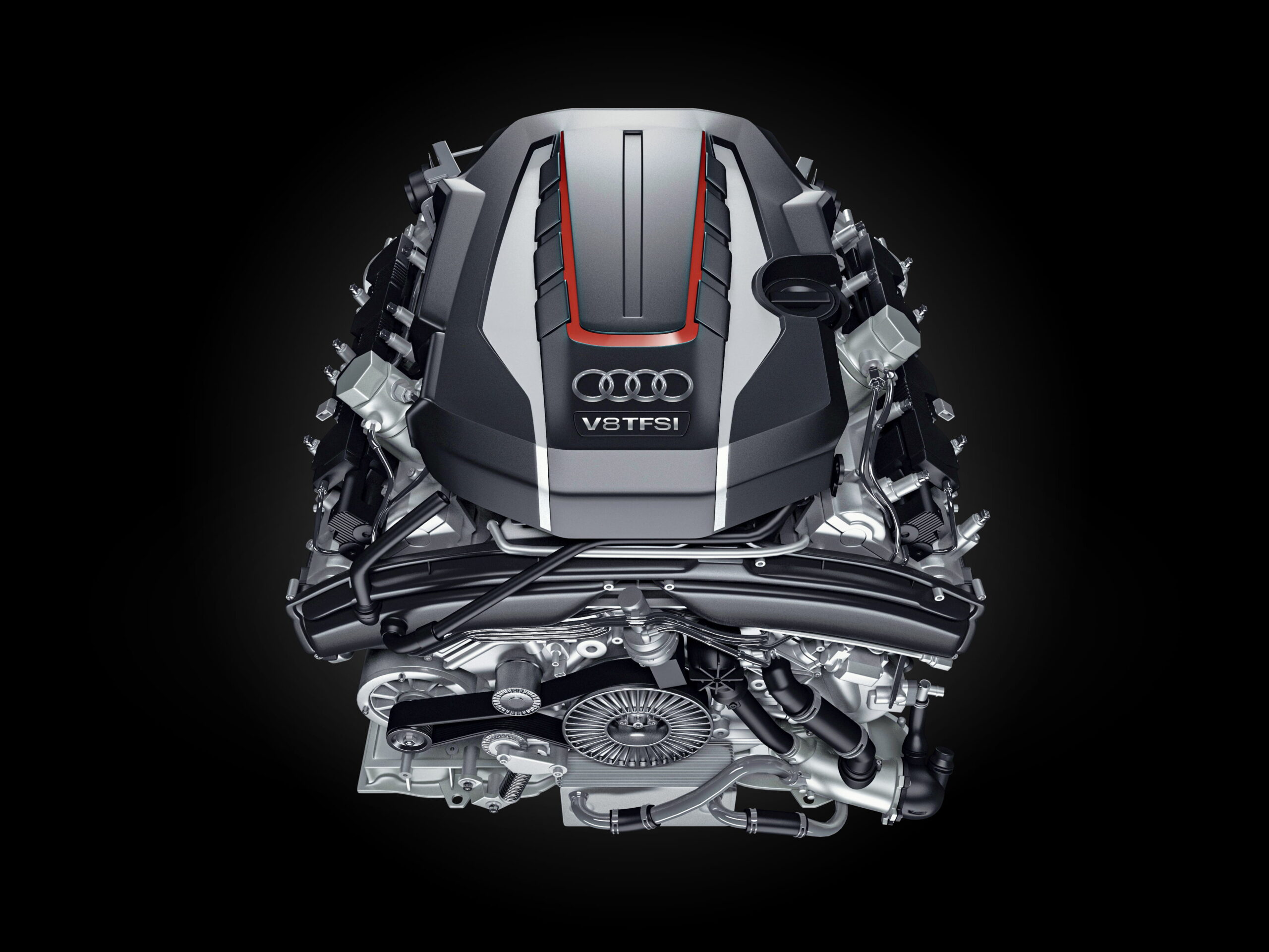 Automotive Audi V8 engine